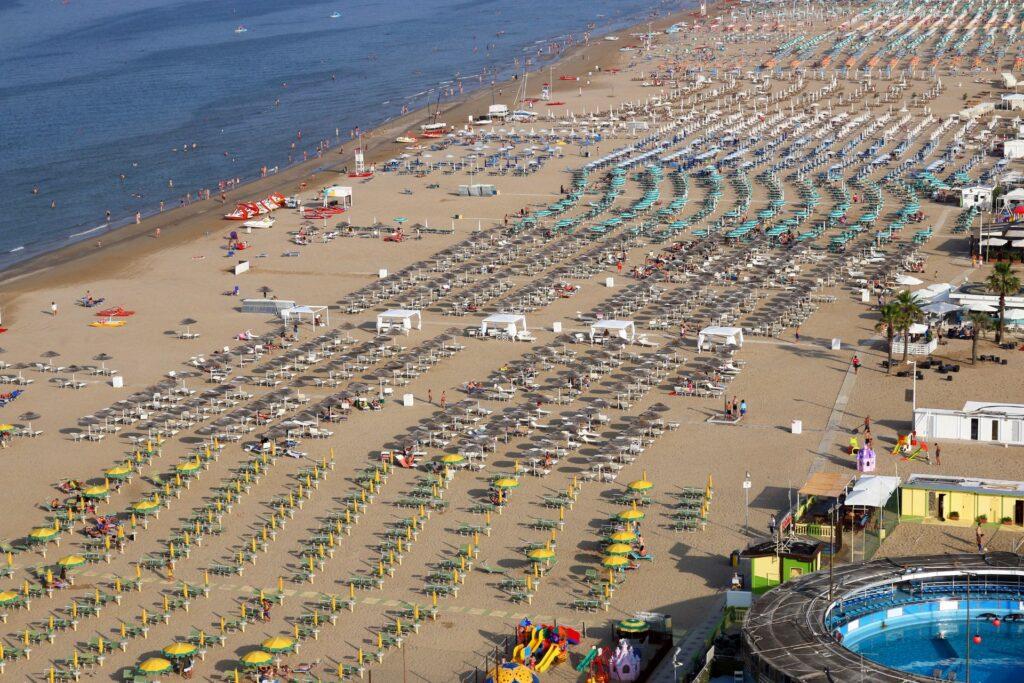 Les plages de Rimini : un paradis pour les vacanciers
