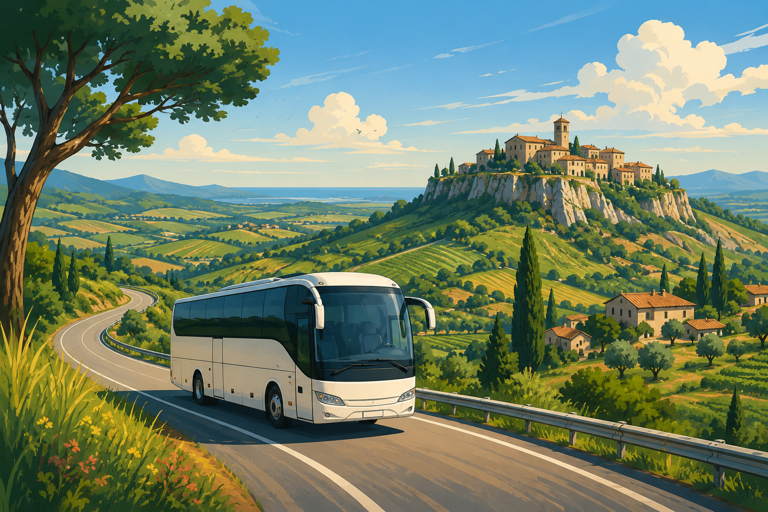 A SPASS: la nuova navetta turistica che ti porta dal mare alla Romagna più autentica