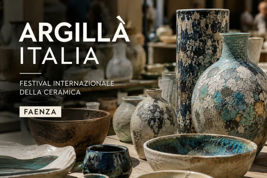 Argillà Italia: the festival that transforms Faenza into the world capital of ceramics